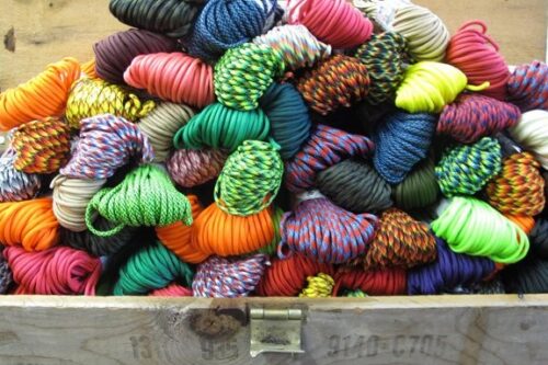Cordón Paracord 550, 30 metros muchos colores